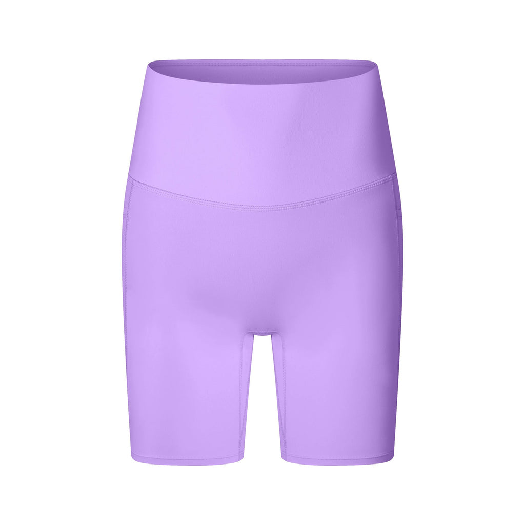 Three A Half Yoga Shorts Women Summer Wear-Free Underwear Thin Cycling Sports Pants High Waist Hip Lift High Grade Fitness Pants