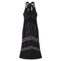 Women Dress Sexy Voile Stitched Backless Maxi Dress