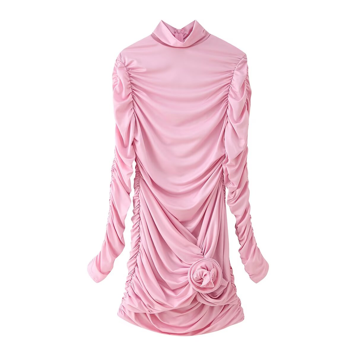 Spring Summer Sexy Slim Fit Ruffle Hip Dress