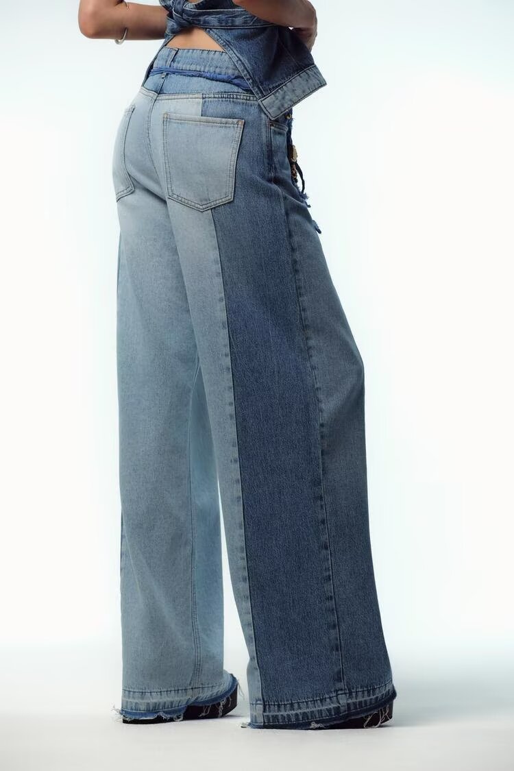 Spring Summer Design Minority All Match Casual Loose Retro Office Jeans