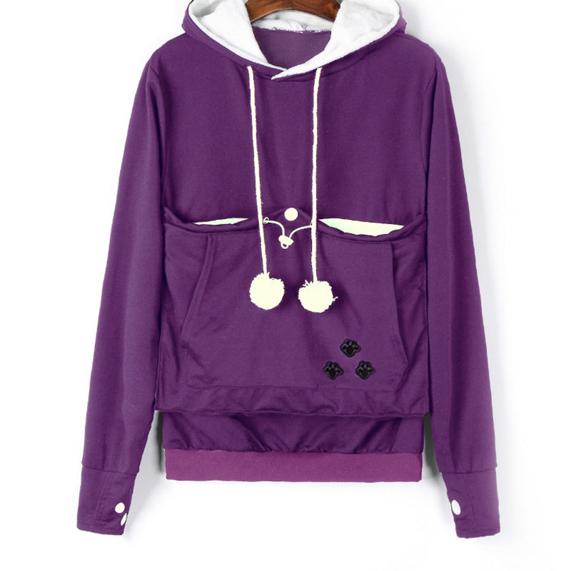 Cat Lovers Hoodie – Unisex Casual Cat Graphic Pullover