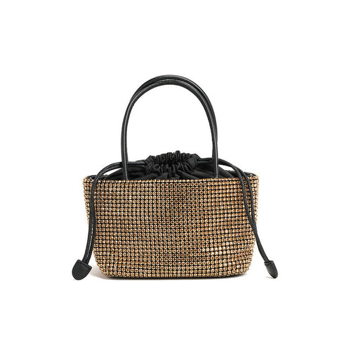 Bag Women Bag Winter High Grade Chain Hand Bag Diamond-Embedded Crossbody Handbag