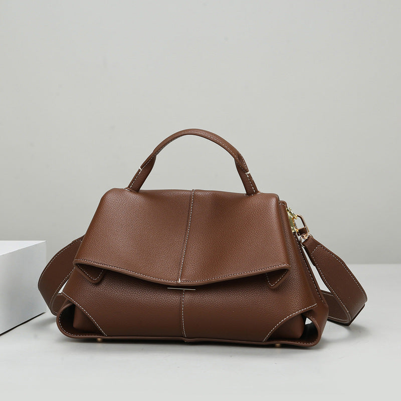 High Textured Handbag French Special Interest Design Shoulder Bag Light Luxury Women Bag