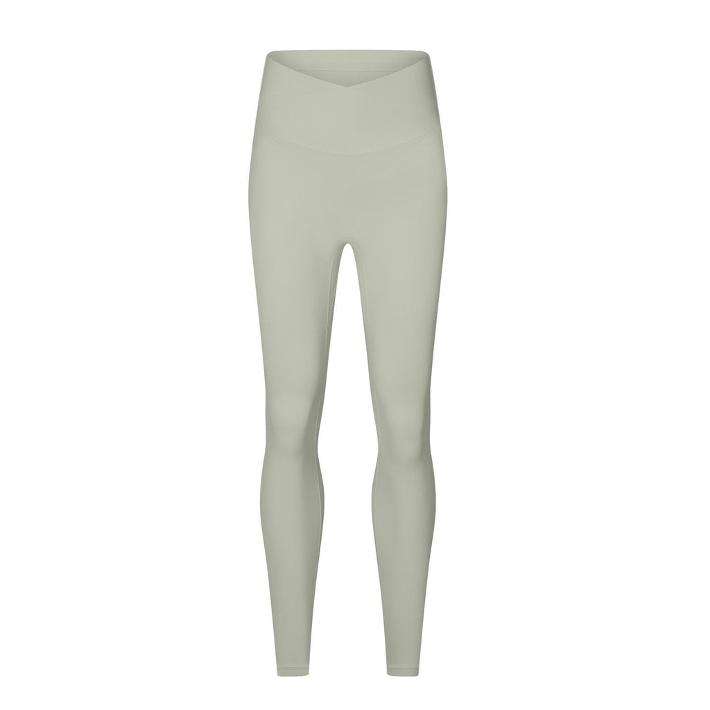 Wear Free Underwear Zero Sense One Piece Yoga Pants Shaping Nude Feel Back Pocket Peach Hip Raise Skinny Exercise Workout Pants