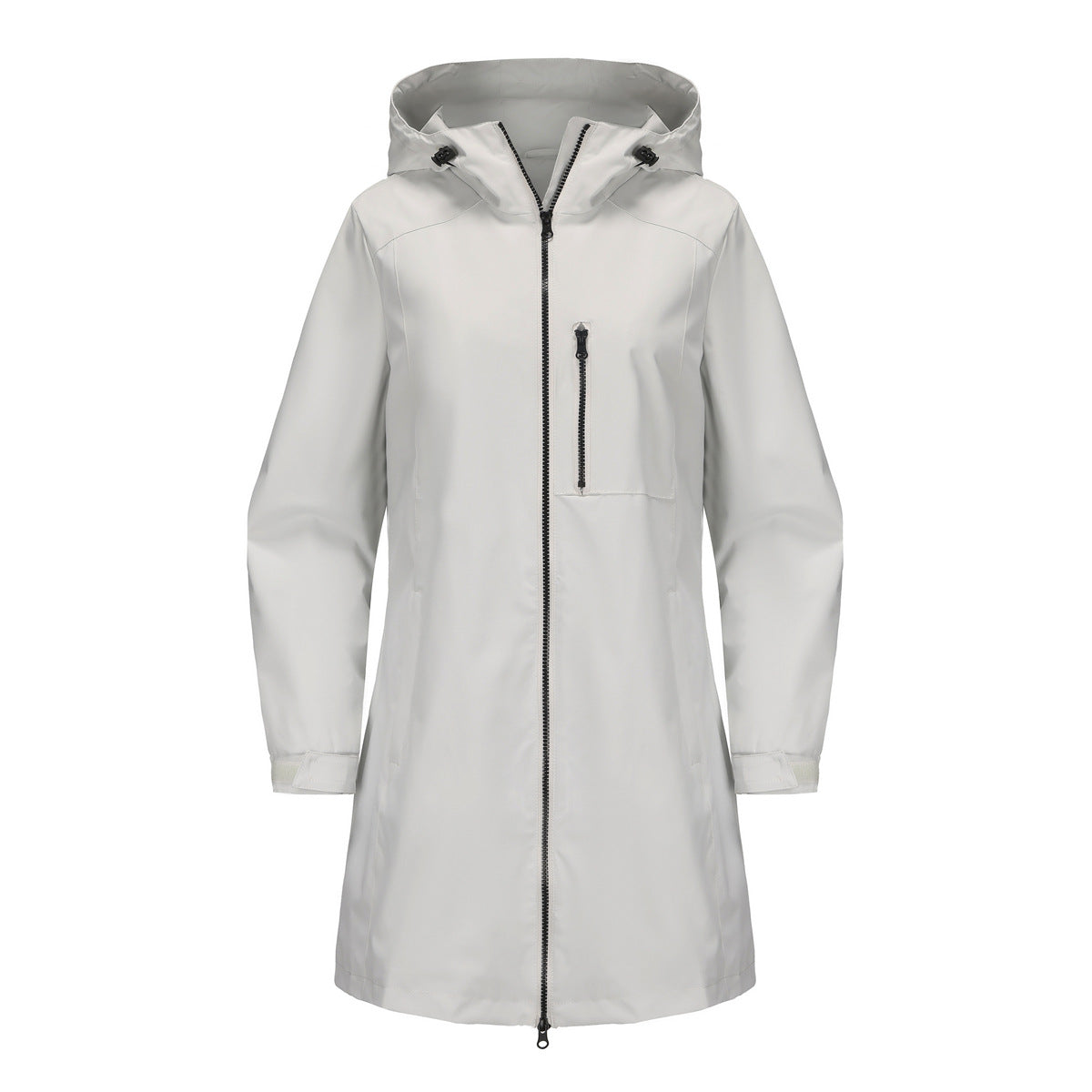 Outdoor Sports Waterproof Windbreaker Women Hooded Long Sleeve Spring Autumn Coat Loose Casual Windproof Women Clothing