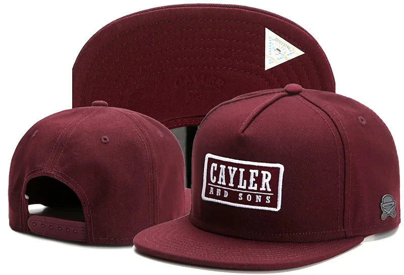 Skull Hand Snapback Hat – Flat Bill Adjustable Baseball Cap