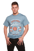 Full Speed Super Men's Bamboo Viscose/Organic Cotton Short Sleeve Graphic T-Shirt